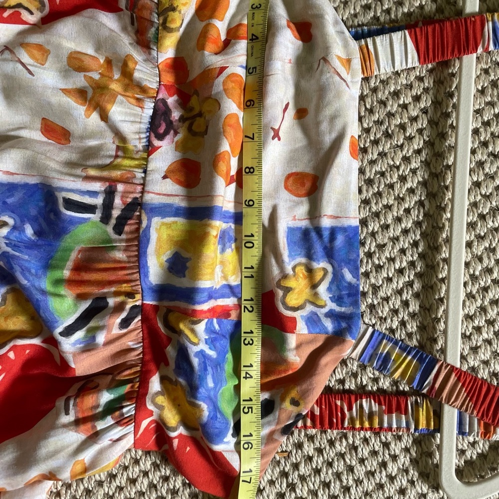 JODIFL Colorful Beachy Boho Patterned Maxi Sundress NWOT “Approximate” size  Med - Picture 14 of 16